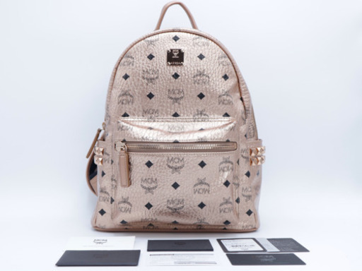 《MCM/エムシーエム スターク ヴィセトス バックパック》スタッズ Aランク