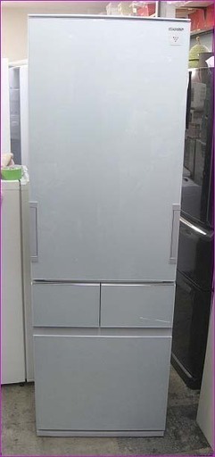 【￥72,000－】SHARP シャープ プラズマクラスター7000 搭載 冷凍冷蔵庫 SJ-GT41B 410L 2016年製 動作良好！