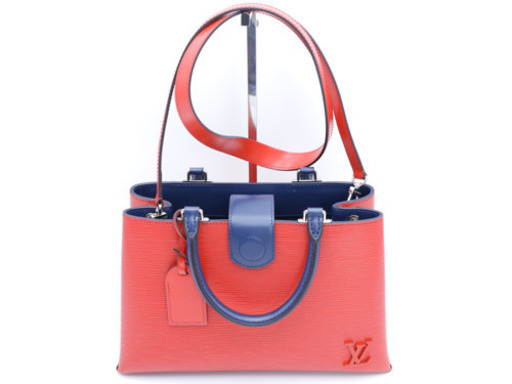 《LOUIS VUITTON/エピ クラベールPM コクリコ アンディゴ》極美品