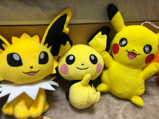 ポケモン ピチュー サンダース ピカチュウ あらくるぽん 奥田のおもちゃの中古あげます 譲ります ジモティーで不用品の処分