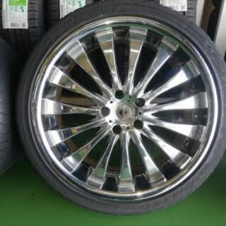 値下げ!!中古20インチタイヤホイール4本セット。スカイライン 
