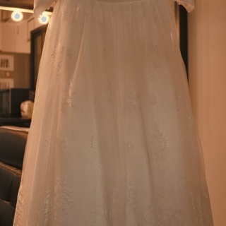 ANNAN WEDDINGミモレ丈ドレス A1358T