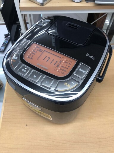 炊飯器 5.5合 2019年製 アイリスオーヤマ RC-MC50 マイコン式 IRISOHYAMA ジャー 炊飯ジャー キッチン家電 白米 米 31銘柄炊き分け機能 極厚火釜 玄米 ペイペイ対応 札幌市西区西野