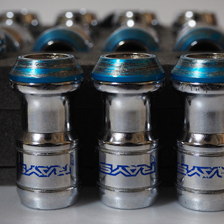 値下げ】RAYS 7角ロックナット 2ピーステーパー M12×P1.25 20本 (日産