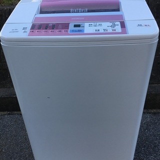 日立,洗濯機,BW-7MV,2012年製,7.0kg,中古,6ヶ...