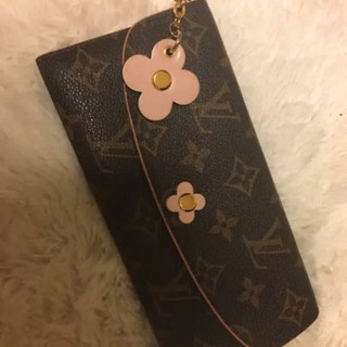 ポルトフォイユ　エミリー　ルイヴィトン　長財布　ピンク