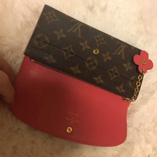 ポルトフォイユ　エミリー　ルイヴィトン　長財布　ピンク