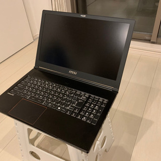 MSI GS63VR-6RF ゲーミングPC i7-6700HQ 16GB GTX1060