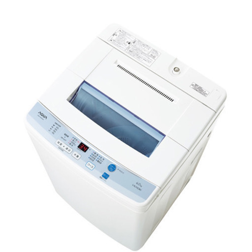 全自動洗濯機 AQW-S60D 6㎏
