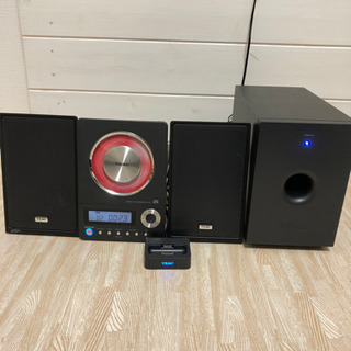 【お値下げ】TEAC iPod対応マイクロハイファイシステム　C...