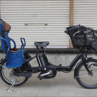 前後チャイルドシート装備！【ヤマハPAS kiss mini】高容量