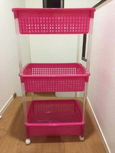 3段ワゴンキャスター付き組み合わせ自由ピンク色 マラドーナ 新豊田の家具の中古あげます 譲ります ジモティーで不用品の処分 3段ワゴンキャスター付き組み合わせ自由ピンク色 マラドーナ 新豊田の家具の中古あげます 譲ります ジモティーで不用品の処分