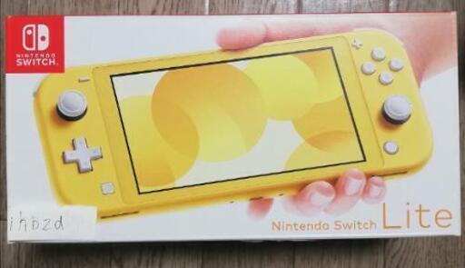 新品未使用 nintendo switch Liteイエロー 11月まで保証付き