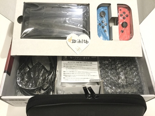【値下げ】Nintendo Switch Joy-Con (L) ネオンブルー / (R) ネオンレッド　中古　旧型