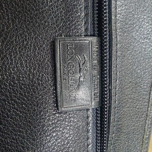 LONGCHAMP レザー ショルダーバッグ