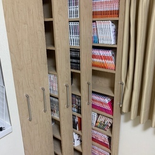 本棚、隙間収納、大容量、枠無し5列
