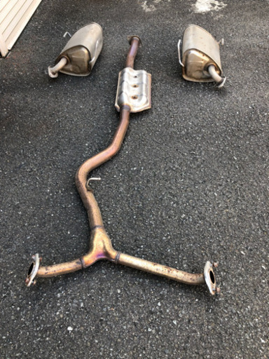 スバルWRX-STI・VAB純正マフラー スバル STI エキゾーストキット