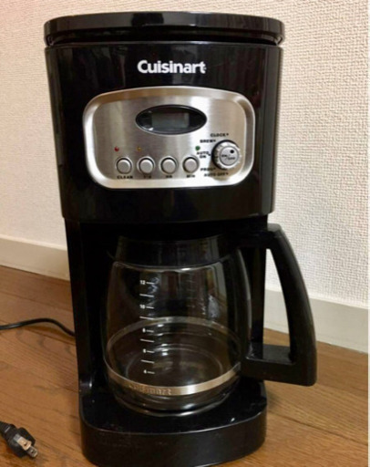 クイジナートコーヒーメーカーCuisinart DCC-1100 12-Cup Programmable Coffeemaker