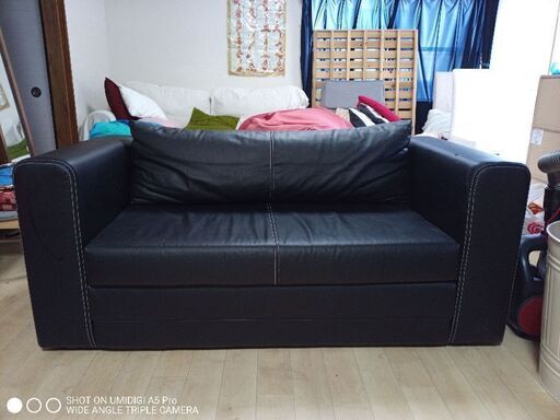 IKEA ２人掛けソファーベット