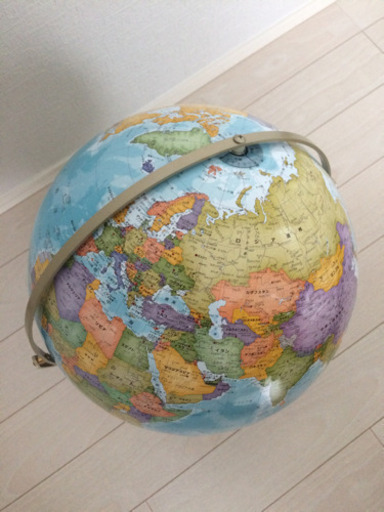 新品 リブラ 卓上地球儀 木台