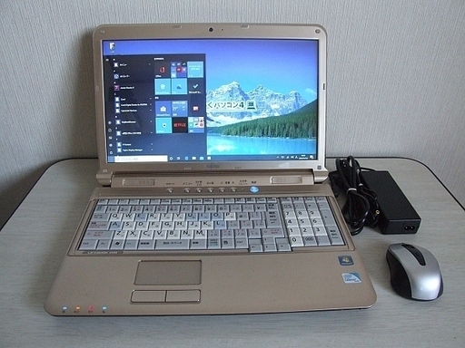 高速SSD240GB搭載　LIFEBOOK AH/R4 ノートパソコン　タッチパネル　11