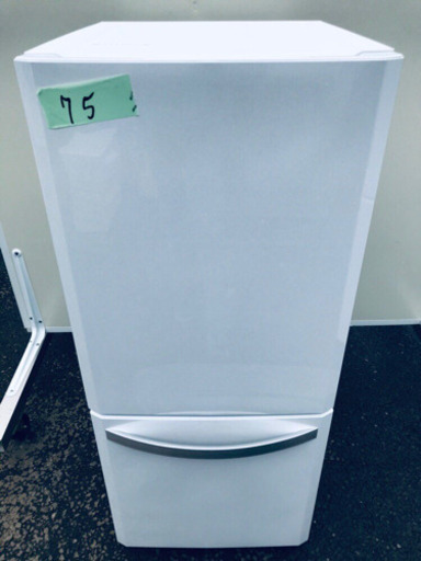 75番 Haier✨冷凍冷蔵庫✨JR-NF140H‼️