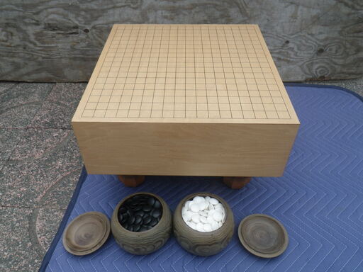 ■配達可■囲碁 碁盤と碁石セット 天然石、天然蛤
