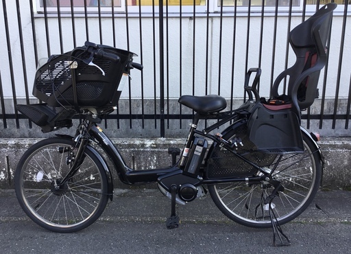 ＜美品車＞ヤマハ・電動アシスト自転車・ PAS kiss  3人子供乗せ自転車