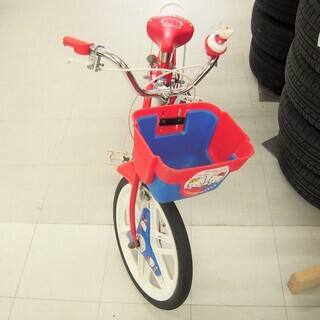 18インチ ブリヂストン キティちゃん子供用自転車 中古