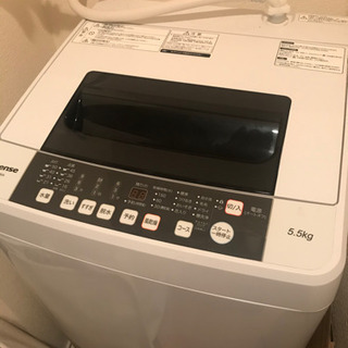 洗濯機【新品同様です】