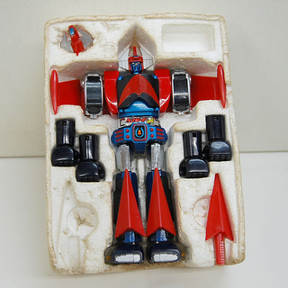 当時物 ポピー 惑星ロボ ダンガードA 超合金 GA-79 サテライザー 玩具