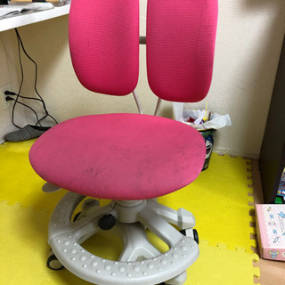 【汚れあり】子ども用学習椅子/0円