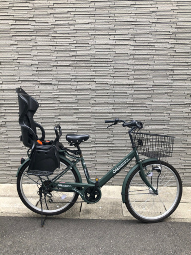 子供乗せ　自転車　26インチ