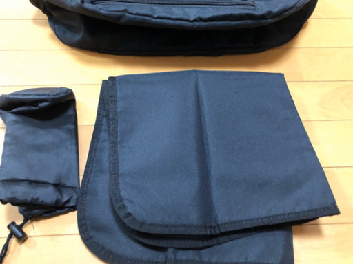 Comme Ca Ism コムサイズム マザーズバッグ ショルダーバッグ 多機能 オムツ替えマット 哺乳瓶ケース付き 黒 ブラック なおちゃん 鳩ヶ谷のバッグの中古あげます 譲ります ジモティーで不用品の処分