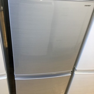 安心1年保証付】SHARP 2ﾄﾞｱ冷蔵庫 SJ-D14D-S 2018年製【ﾄﾚﾌｧｸ