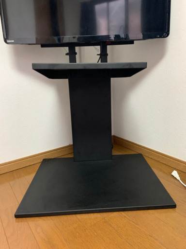 【2020/4購入】WALL テレビ台 壁寄せTVスタンドV2+BDレコーダー専用棚板セット