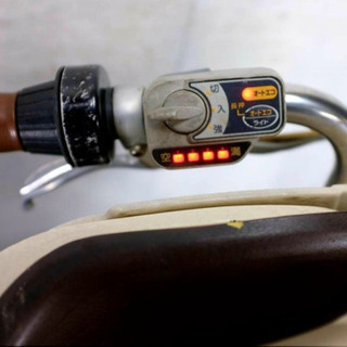 ①407番 ‼️バッテリー絶好調‼️ブリヂストン✨前後子供乗せ電動自転車