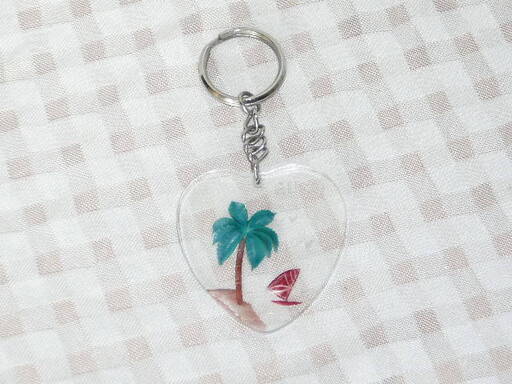 ｇｕａｍお土産キーホルダーヤシの木カモメウィンドサーフィン海グアムハート型 インディ 堺の家庭用品 その他 の中古あげます 譲ります ジモティーで不用品の処分