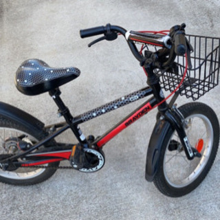 子供用自転車　18インチ（補助輪付き)