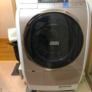 日立 ドラム式洗濯機 ナイアガラ洗浄、自動おそうじ　BD-V9600