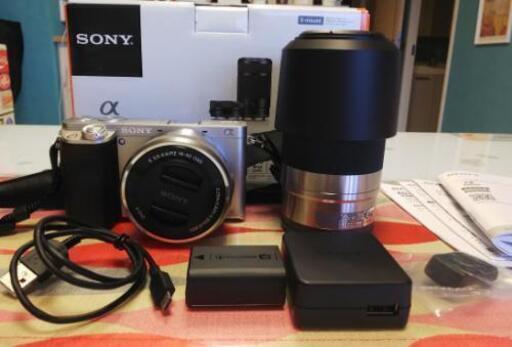 ★値下げ★ ■美品 SONY ミラーレス α6000 ダブルズームレンズキット