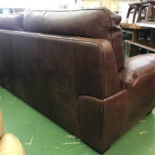 関家具　イタリア製　本革ソファ