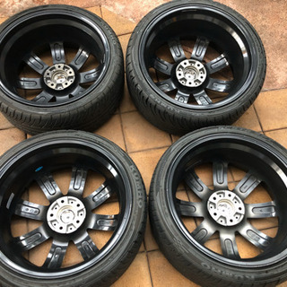 【美品】LM-8 19×8.5J(9.5J)5H+38 PCD114.3 