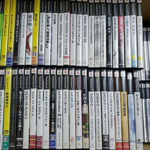 PS2 ソフト 120本 ダブりなし オススメ(*^^*)