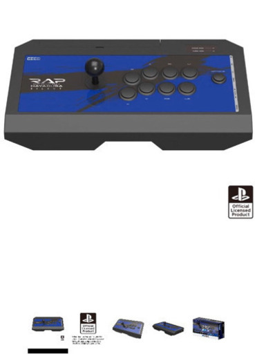RAP 隼 アケコン 静音バージョン PS4対応 コードあり