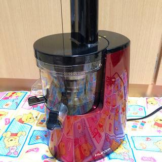 ☆美品！ヒューロムスロージューサー ワインレッドHUROM HI-EBA06☆