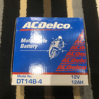 acdelco バッテリー DT14B-4  XJR1300で使用