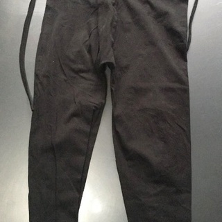 超お得！古着 だんじり祭り 黒衣装、腹当て、股引きバッチ