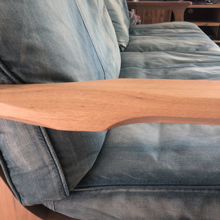 6月20日で削除します WTW ダブルティーSOFA DENIM 3S ソファー デニム 3シーター