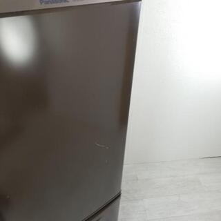 中古 168L 2ドア冷蔵庫 ブラウン パナソニック NR-B176W-T 2014年製 ...